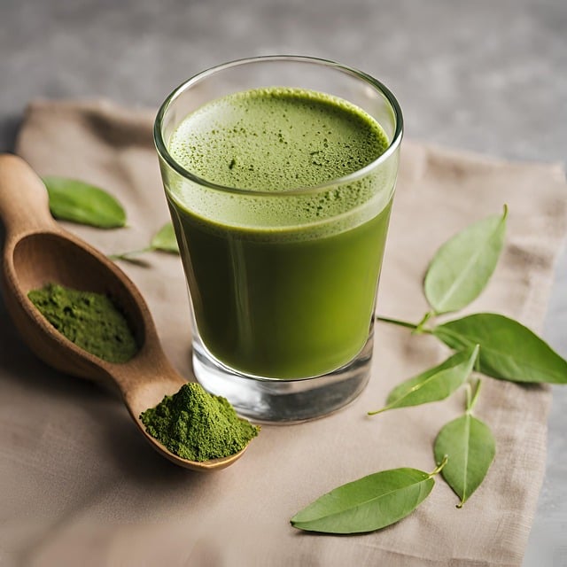 boisson thé vert matcha latte diurétique aroma matcha