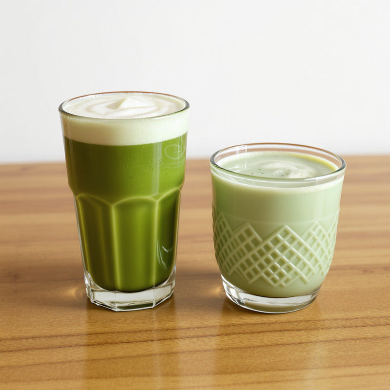 AROMA MATCHA PANDAN LATTE VS MATCHA LATTE BOISSON SAINE