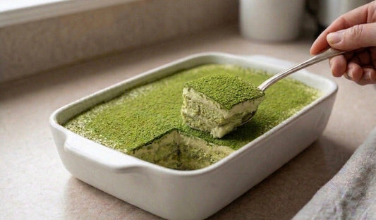 AROMA MATCHA RECETTE TIRAMITSU AU MATCHA POUDRE THE VERT