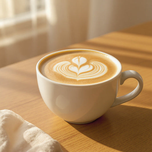 Hojicha latte maison au goût grillé et doux