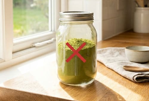 Comment conserver le matcha ? Durée, conditions et erreurs à éviter