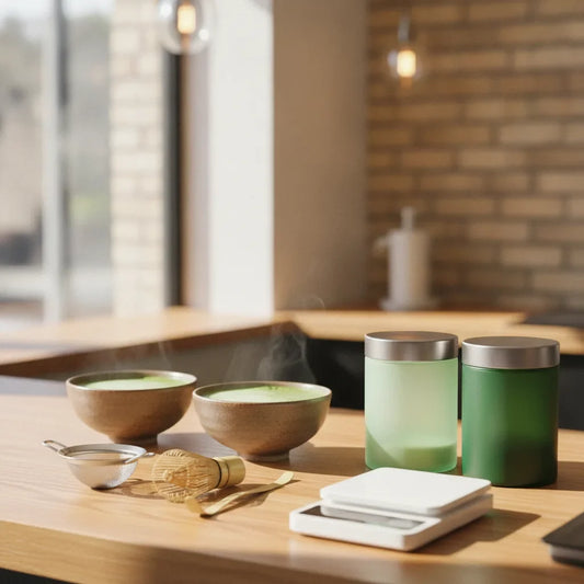 Matcha cérémonie vs premium professionnel – guide 2026
