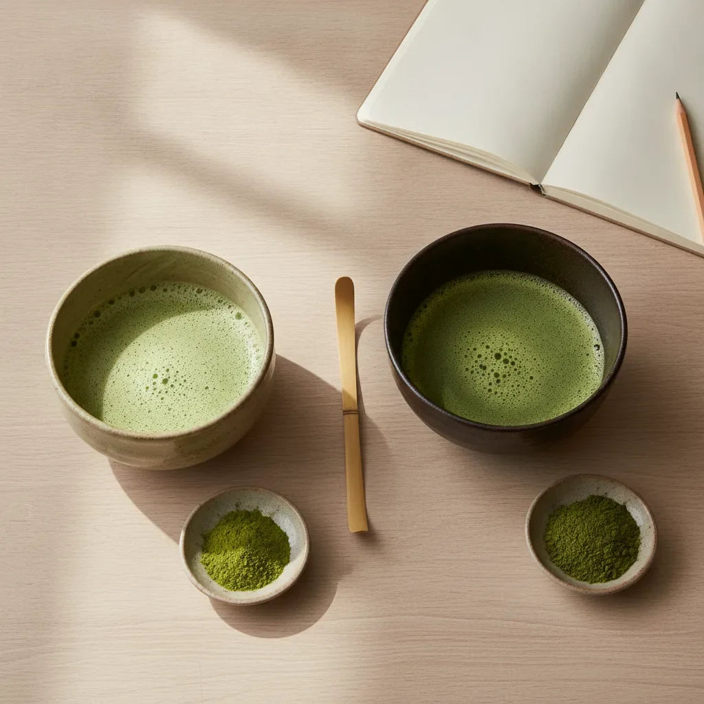 Matcha Kagoshima vs Uji, les différences clés 2026