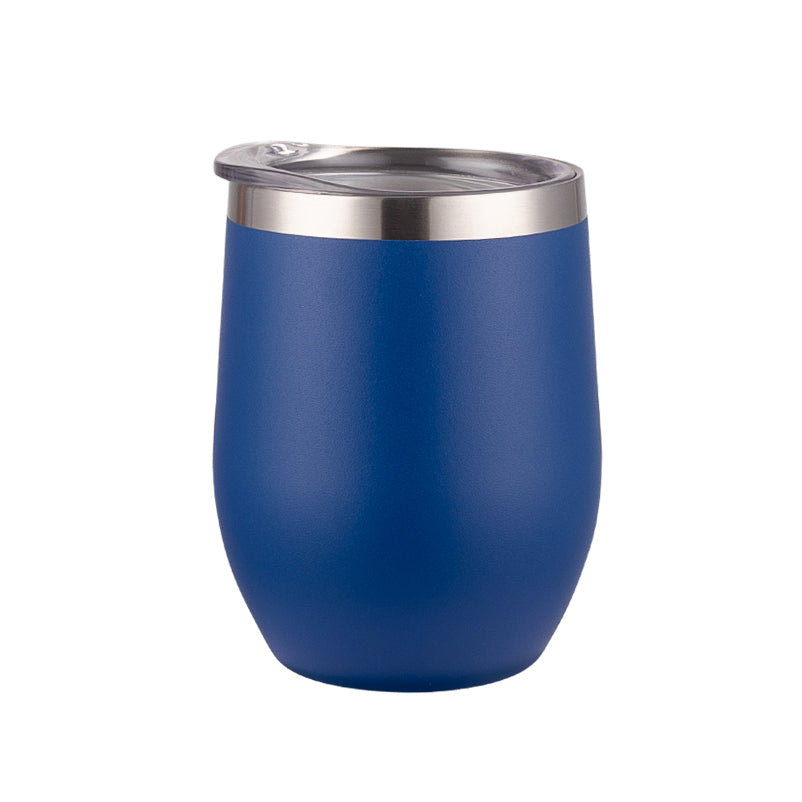 tasse isotherme bleue couvercle thermos calebasse