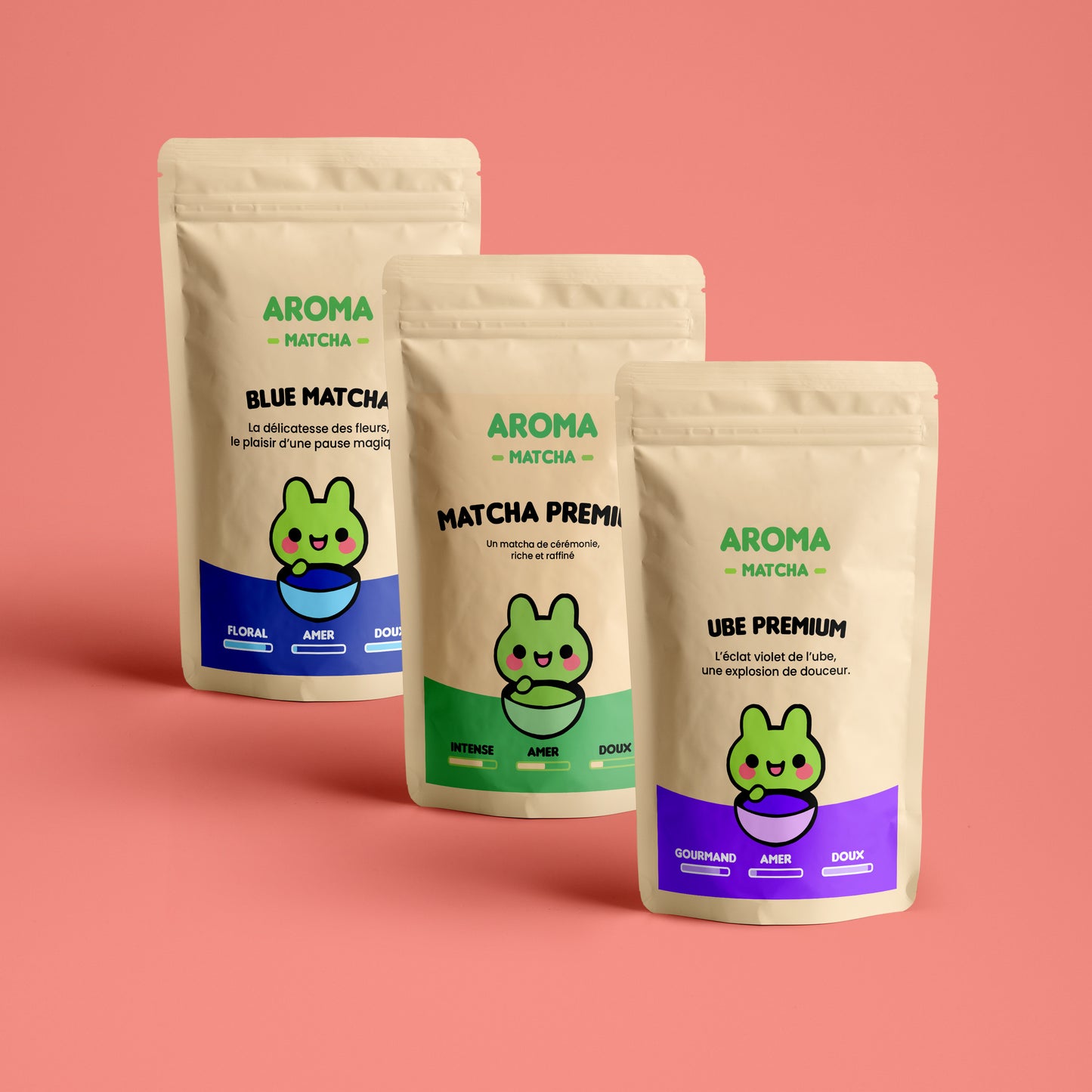 Coffret de noel matcha ube blue matcha découverte cadeau parfait