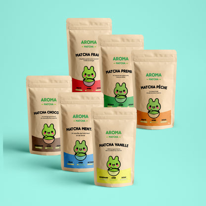 Coffret_Matcha_Complet_-_Aroma_Matcha_-green tea matcha - 6 saveurs de matcha macha matchae