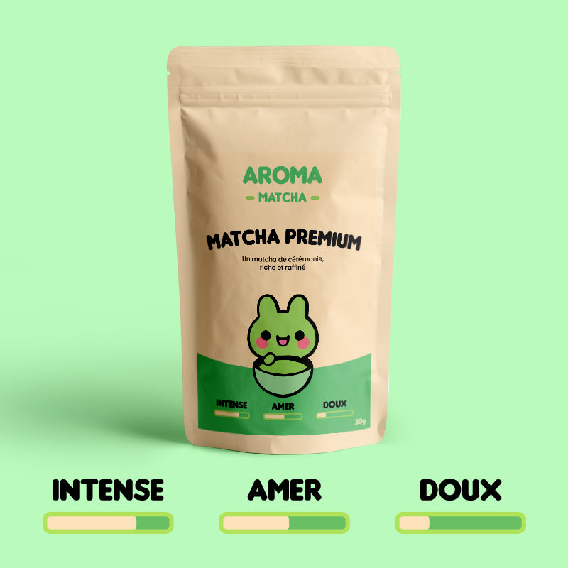 Jauge saveur Matcha Premium - Aroma Matcha - INTENSE AMER DOUX