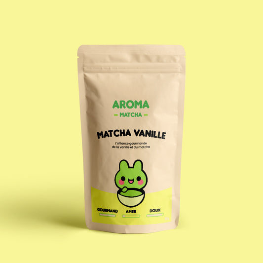 Sachet Matcha Vanille - Aroma Matcha - tea macha matchae saveur 
