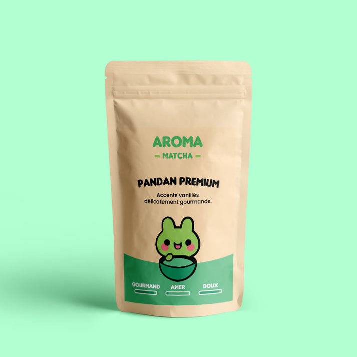 Pandan vs matcha : quelles différences et lequel choisir ? 4 Poudre de pandan premium Aroma Matcha